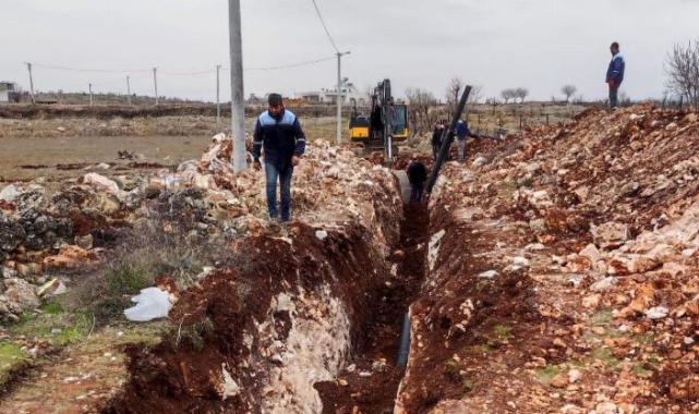 Bahçebaşı Mahallesine kanalizasyon hattı döşendi