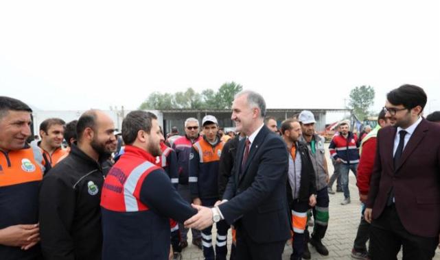 Başkan Taban: “Tüm çalışanlarımıza teşekkür ediyorum”