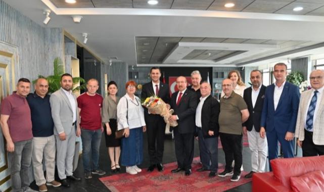 Başkan Zeyrek, MESO ve MEM-DER yönetimlerini ağırladı