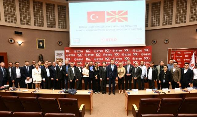 BTSO’da Kuzey Makedonya İş Forumu