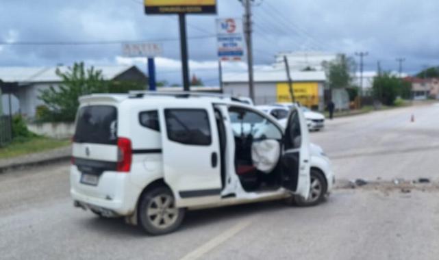 Düzce’de kaza: 2 yaralı
