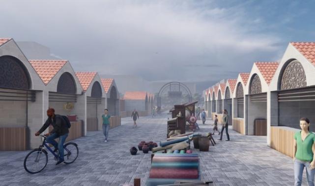 Geleneksel pazar kültürü Melikgazi’de hayat buluyor