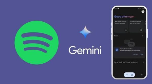 Google Gemini Spotify’dan Müzik Açabilecek