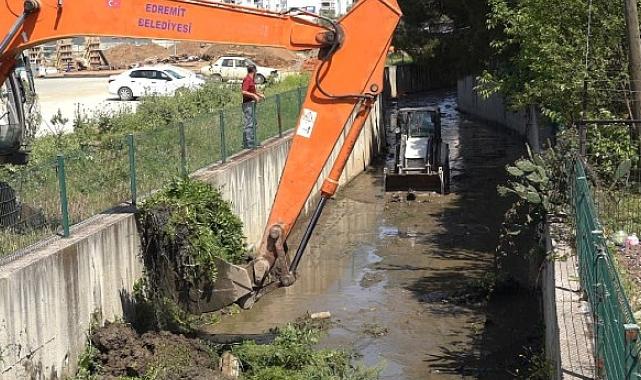 KanlıDere’de temizlik çalışmalarına başladı