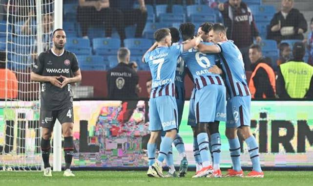 Trabzonspor Fatih Karagümrük: 3-2  (Maç Sonucu) Ziraat Türkiye Kupası’nda avantaj Trabzon’un
