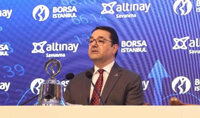 Altınay Savunma Teknolojileri için ‘gong’ töreni