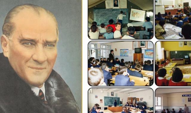 Atatürk’ün tarihi portresi MEB’in arşivinde