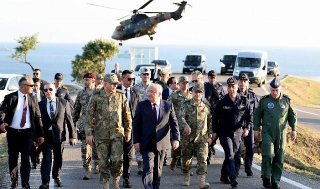 Bakan Yaşar Güler  EFES-2024 Tatbikatı’nı denetledi