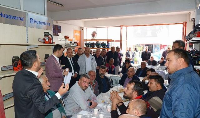 Başkan Arı, sanayi esnafıyla kahvaltıda bir araya geldi