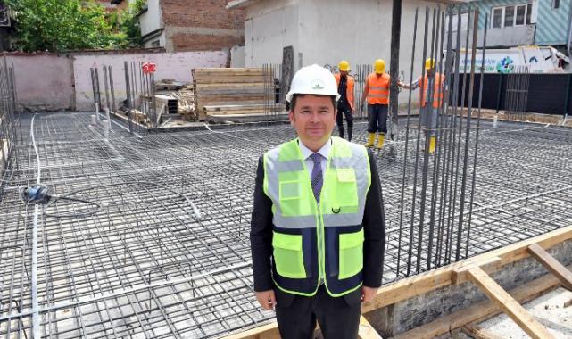 Başkan Aydın ilk yatırımının temelini attı