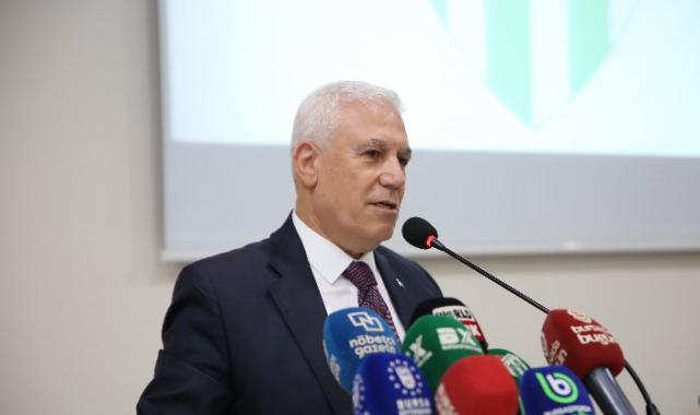 Başkan Bozbey: “Bursaspor’u ayağa kaldırmalıyız”