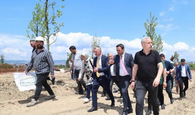 Başkan Büyükakın: “Seymen Millet Bahçesi harika olacak”