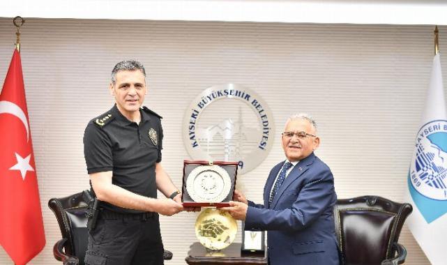 Başkan Büyükkılıç, İl Emniyet Müdürü Aydın’ı ağırladı