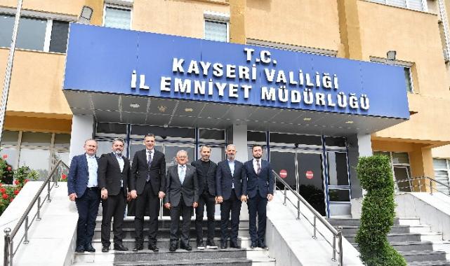 Başkan Büyükkılıç’tan İl Emniyet Müdürü Aydın’a “hayırlı olsun” ziyareti