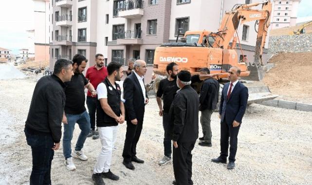 Başkan Er: Modern yaşam alanları oluşturuluyor