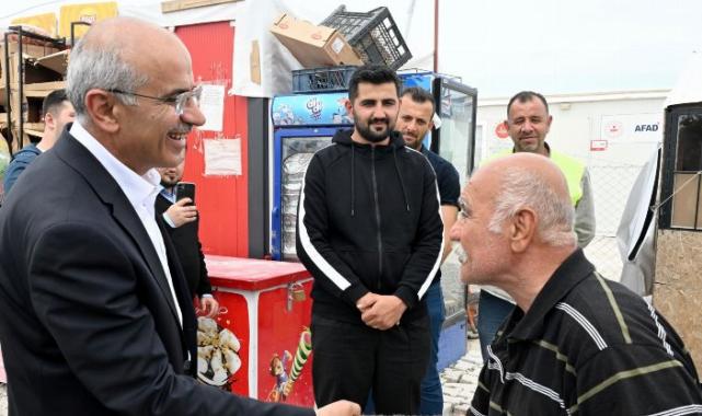 Başkan Er’den İkizce Konteyner Kent’e ziyaret