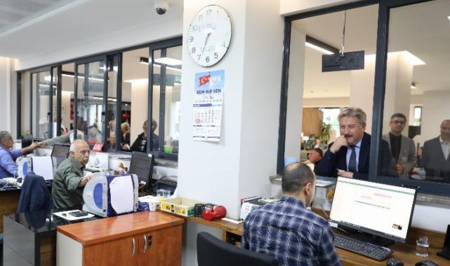 Başkan Palancıoğlu Emlak ve Çevre Temizlik Vergisini ödedi