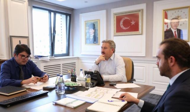 Başkan Palancıoğlu vizyon projelerini hayata geçirmek için kolları sıvadı