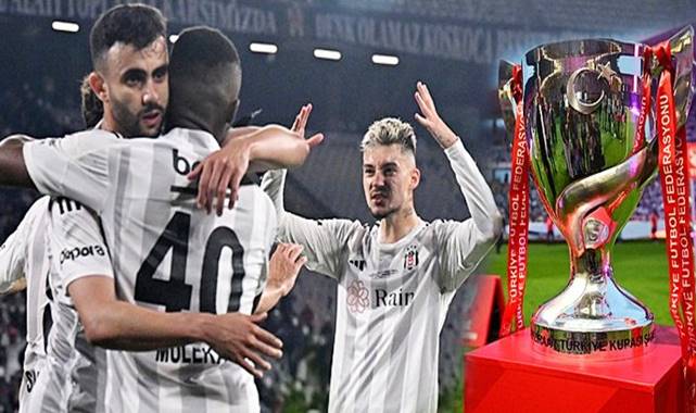 Beşiktaş 3-2 Trabzonspor (Maç Sonucu) Ziraat Türkiye Kupası Beşiktaş’ın