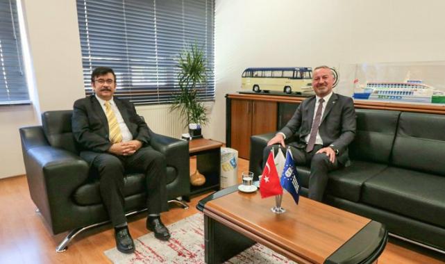 BURULAŞ Genel Müdürü Beşli’den Başkan Karabatı’ya ziyaret