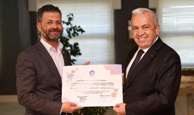 CHP ilçe yönetiminden Başkan Özdemir’e ziyaret