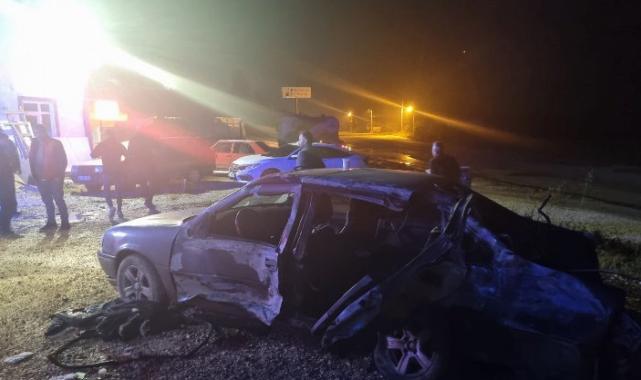 Düzce Yığılca’da trafik kazası: 1 ölü, 4 yaralı!