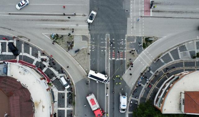 Düzce’de otobüs kazası: Çok sayıda yaralı var