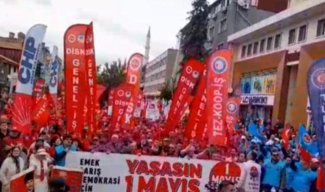 Edirne’de 1 Mayıs kutlamaları