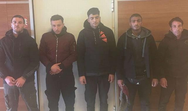 Edirne’de 5 göçmen yakalandı