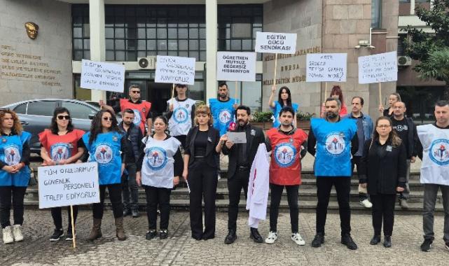 Eğitim Gücü-Sen Bursa da şiddete ‘dur’ dedi