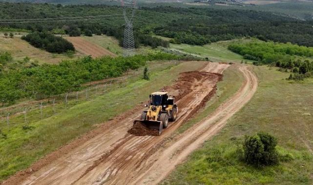Gebze’de yol çalışmaları sürüyor