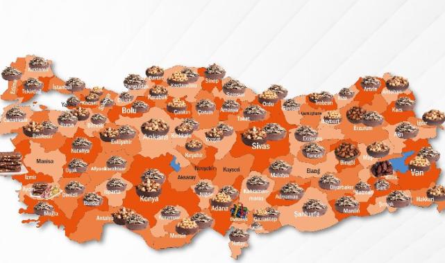 Hangi il, hangi kuruyemişi tercih ediyor? İşte 81 ilin kuruyemiş haritası!