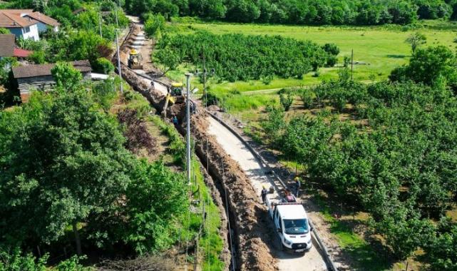 Hendek’in yeni altyapı ağı 12 mahalleye hizmet edecek