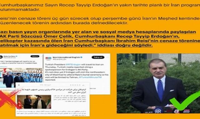 İletişim’den ‘Cenaze için İran’a gidilecek’ iddialarına yanıt