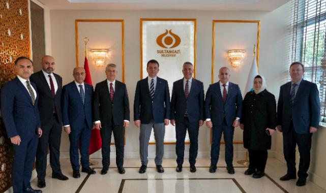 İmamoğlu Sultangazi Belediye Başkanı Dursun’u tebrik etti