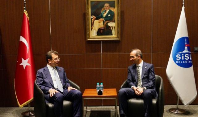 İmamoğlu’ndan Şahan’a tebrik ziyareti