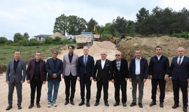 İnegöl Yeniceköy Mahallesinde yeni yollar açılıyor