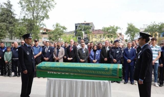 İnegöl’de vefat eden zabıta memuru Şengün için tören düzenlendi