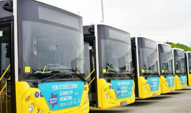 İstanbul’da yeni otobüsler sefere başladı