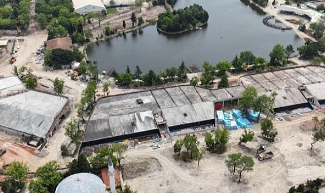 İzmit Millet Bahçesinde kaba inşaatlar tamamlandı