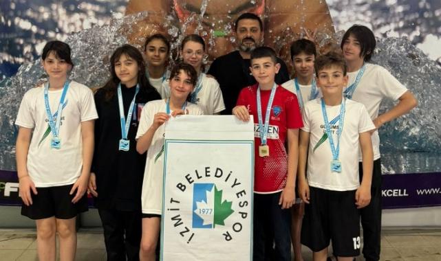 İzmitli yüzücüler ligden başarıyla döndü