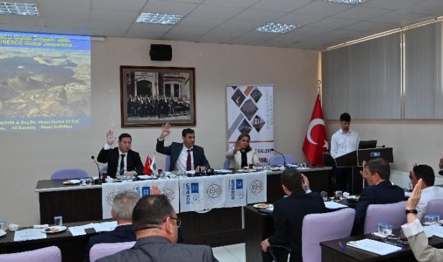 Jeopark Belediyeler Birliği Meclisi’nde ilk toplantı