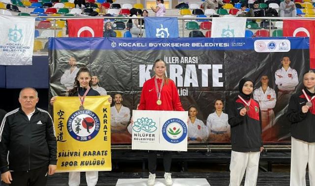 Karatede 1 altın 2 bronz madalya