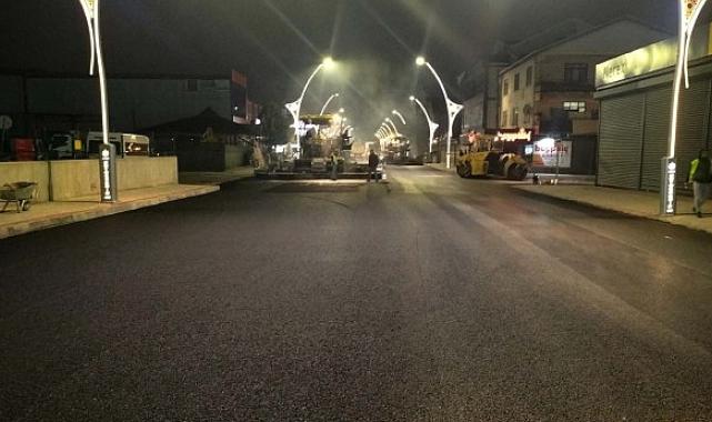 Kartepe Menderes Bulvarına yeni üstyapı