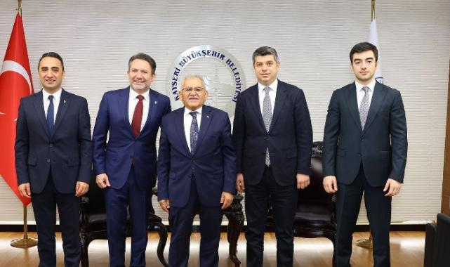 Kayserigaz’dan Başkan Büyükkılıç’a ziyaret