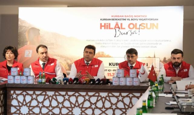 Kızılay Bursa’da kampanya detaylarını açıkladı