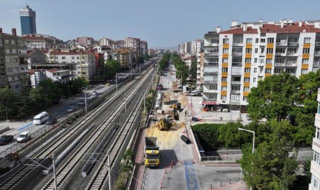 KOSKİ’den Banliyö Hattı güzergahında deplase çalışmaları