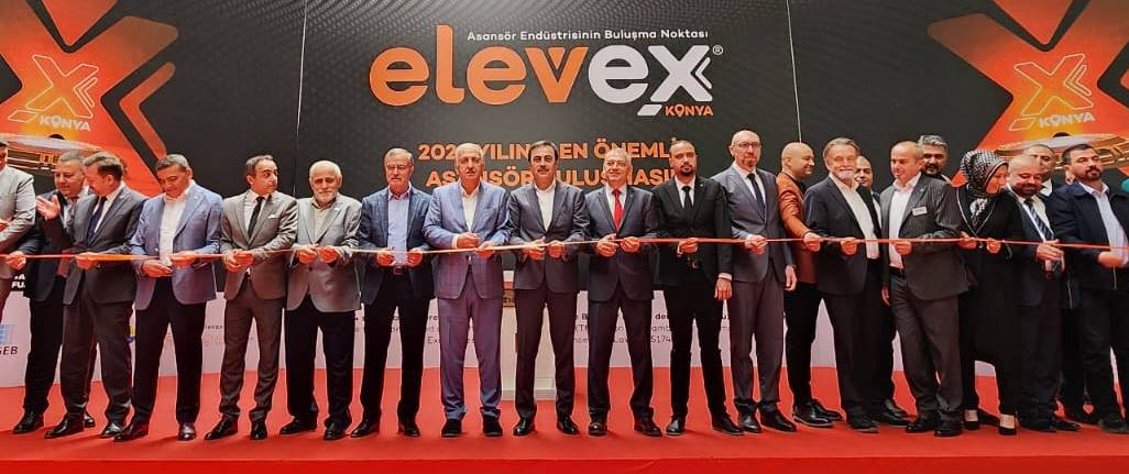 ELEVEX 2024 Asansör ve Teknolojileri Fuarı Konya’da açıldı