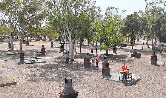 Lara Birlik mesire alanı yaza hazırlanıyor