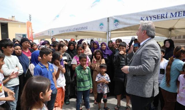 Melikgazi Belediyesi’nden coşkulu 19 Mayıs kutlaması